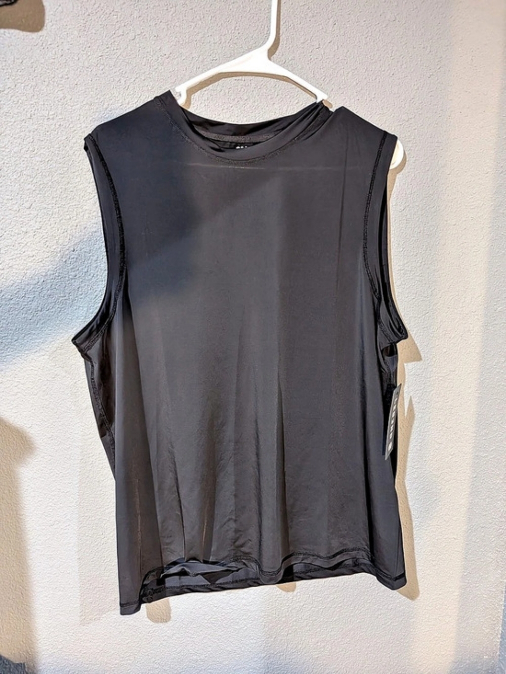 Tank Top Black Sleeveless